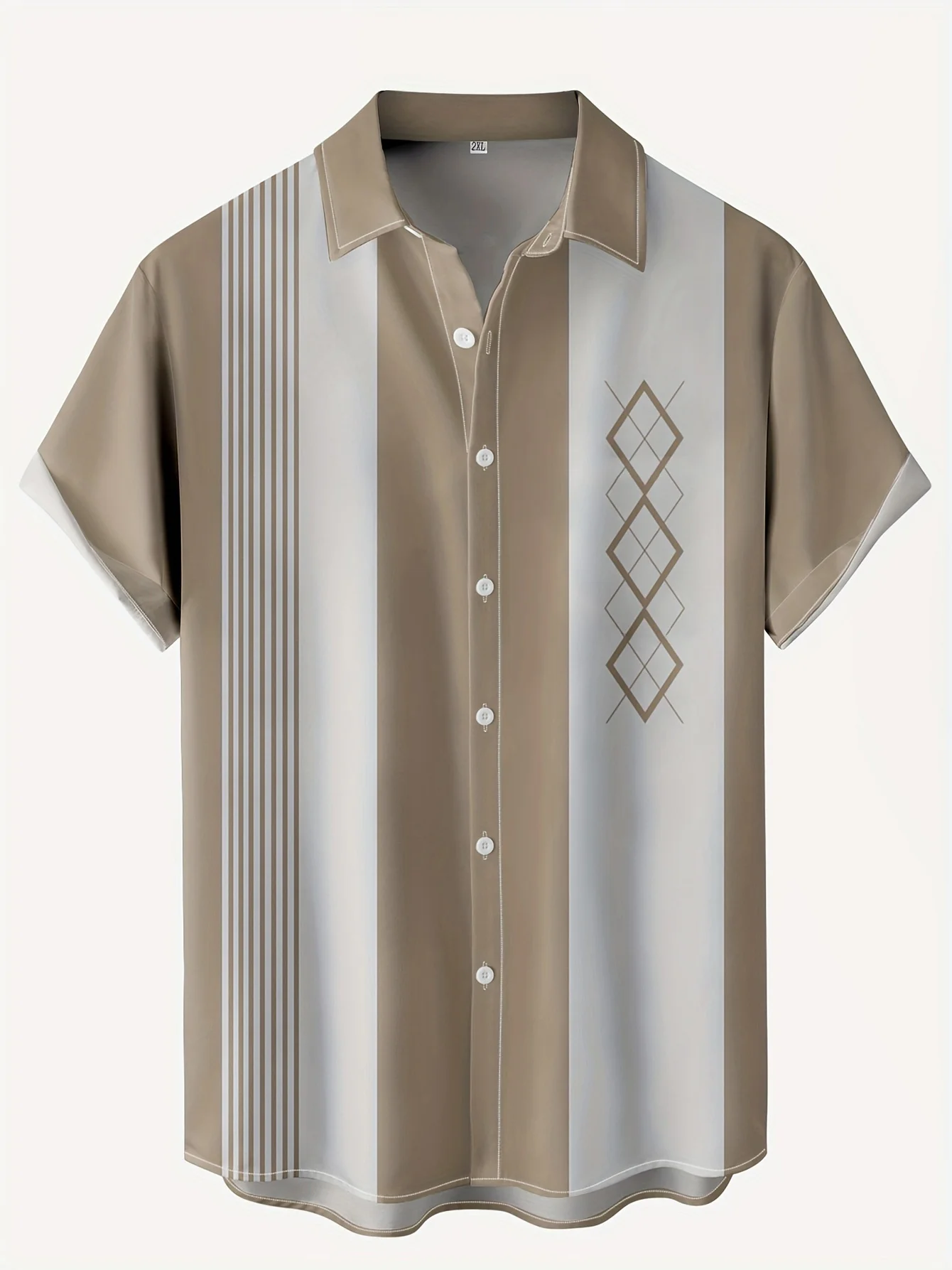 Men'S Hawaiian Formal Wear - เสื้อเชิ้ตฮาวายสไตล์เรโทรสำหรับผู้ชายปี 2026 - เสื้อแขนสั้นลำลองระบายอากาศได้ดี - เสื้อเชิ้ตลายตารางสำหรับงานปาร์ตี้ริมชายหาด