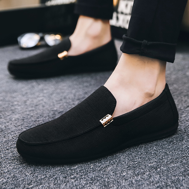 Men'S Formal Party Wear Shoes - ผู้ชายรองเท้าสบายๆผ้าใบบนแฟชั่นLoafersสําหรับชายหรูหราชุดรองเท้างานแต่งงานอย่างเป็นทางการแฟลตPlusขนาด