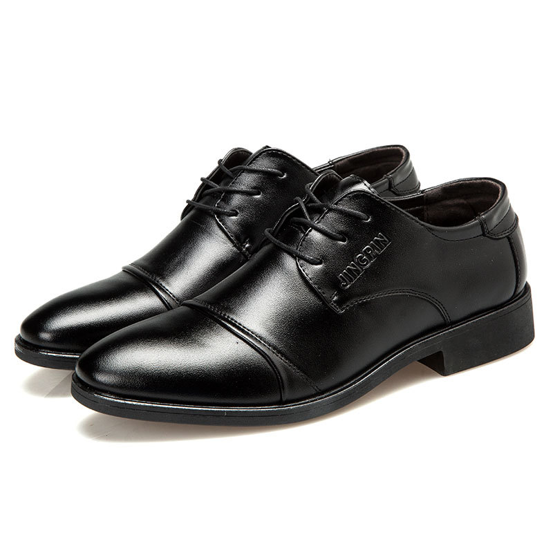 Men'S Formal Party Wear Shoes - รองเท้าหนังผู้ชายขนาดใหญ่, รองเท้าชุดทำงาน, ชุดทางการ, ลำลอง, ระบายอากาศได้ดีและสวมใส่สบาย, รองเท้าแต่งงานสไตล์อังกฤษ