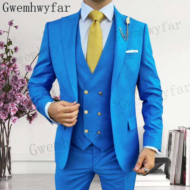 Gwenhwyfar เจ้าบ่าว Peaked Lap - Men Formal Wear Jacket บทวิจารณ์และราคา