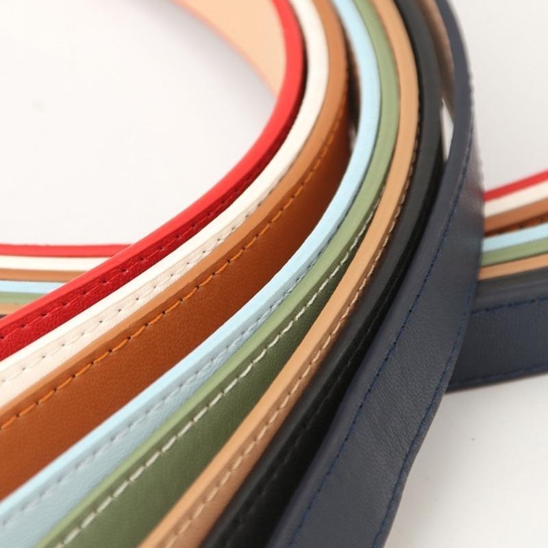 652F Punk ผู้ใหญ่เข็มขัดเอวปรั - Formal Belt Leather Thin บทวิจารณ์และราคา