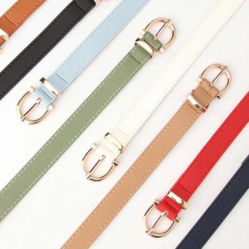 652F Punk ผู้ใหญ่เข็มขัดเอวปรั - Formal Belt Leather Thin บทวิจารณ์และราคา