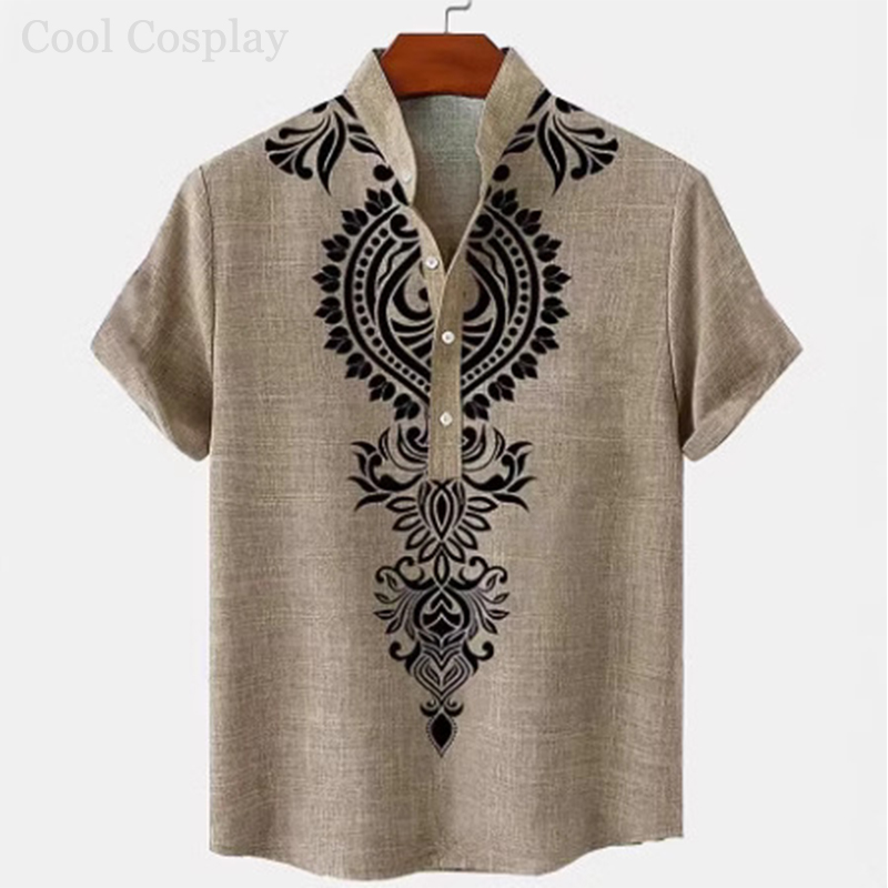 เสื้อเชิ้ตเฮนลีย์สไตล์เรโทรสำห - Men'S Ethnic & Formal Designer Wear Studio S บทวิจารณ์และราคา