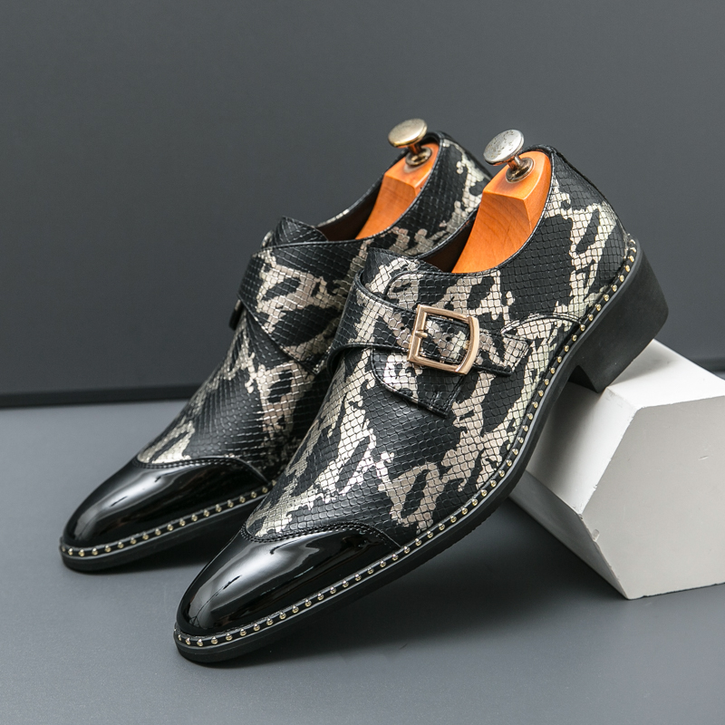 รองเท้าเรโทรคลาสสิค Le Fu สำหร - Men'S Formal Party Wear Shoes บทวิจารณ์และราคา