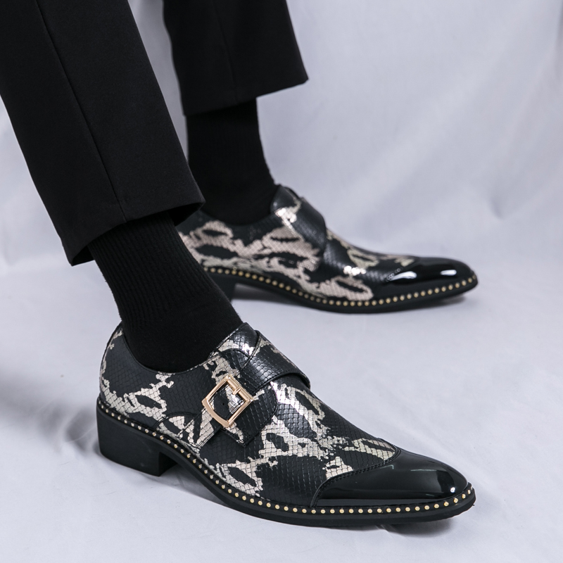 รองเท้าเรโทรคลาสสิค Le Fu สำหร - Men'S Formal Party Wear Shoes บทวิจารณ์และราคา