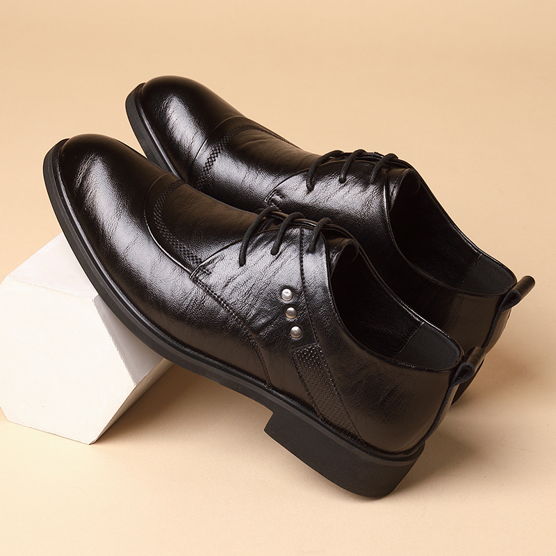 รองเท้าหนังแบบอ็อกซ์ฟอร์ดประดั - Men'S Formal Party Wear Shoes บทวิจารณ์และราคา