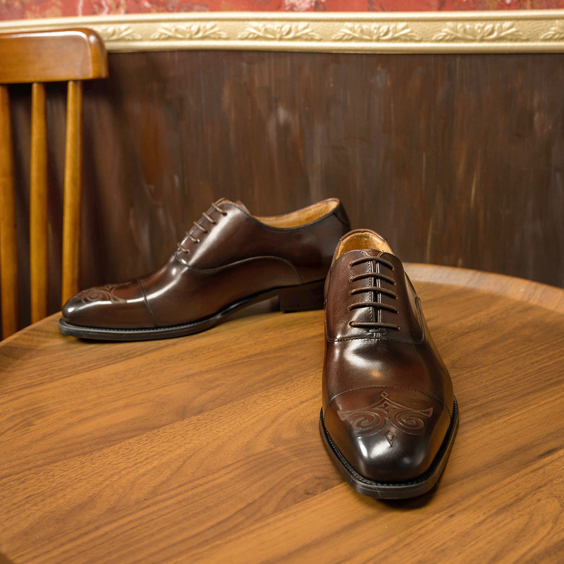 รองเท้าผู้ชายแบบแกะสลักสามข้อต - Men'S Style Formal Wear บทวิจารณ์และราคา