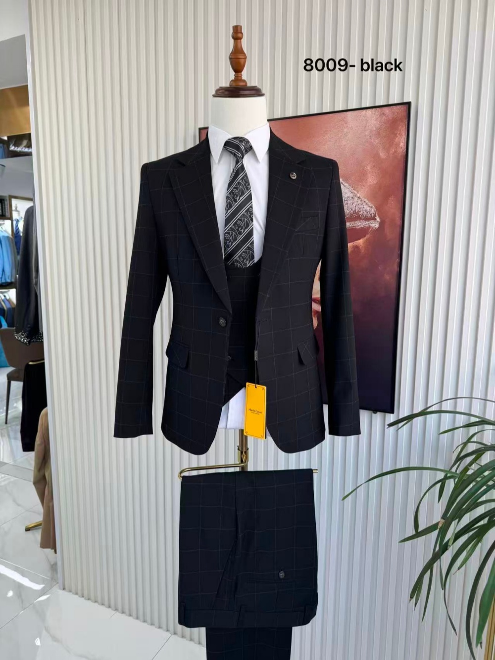 ชุดสูทผู้ชายลายสก็อต 3 ชิ้น เส - Men Formal Wear Jacket บทวิจารณ์และราคา