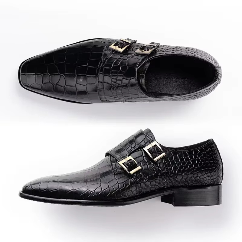 ผู้ชายหนังแท้Loafers Handmade  - Men'S Formal Party Wear Shoes บทวิจารณ์และราคา