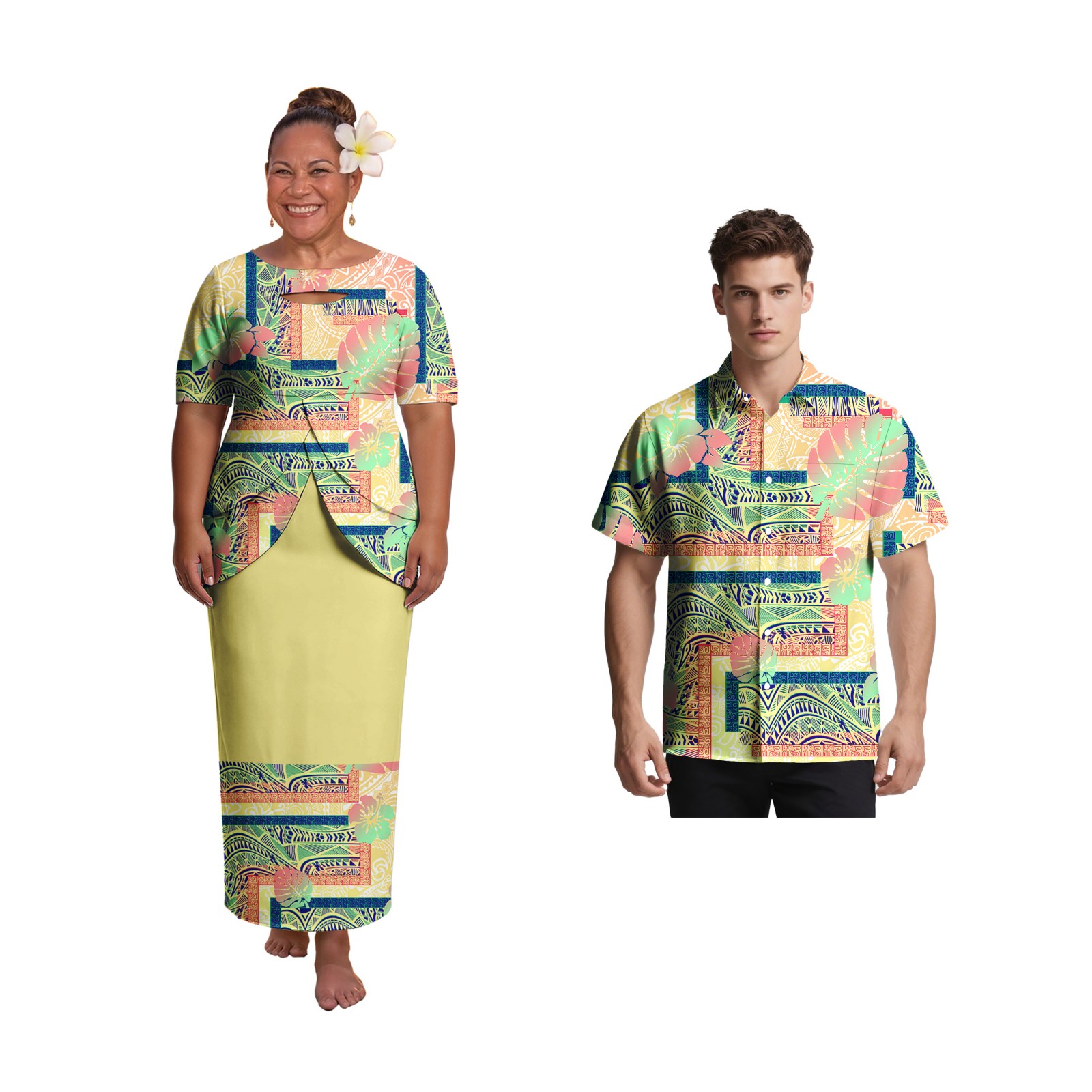 ชุดพูเลตาซีแบบซาโมアสำหรับผู้หญ - Men'S Hawaiian Formal Wear บทวิจารณ์และราคา