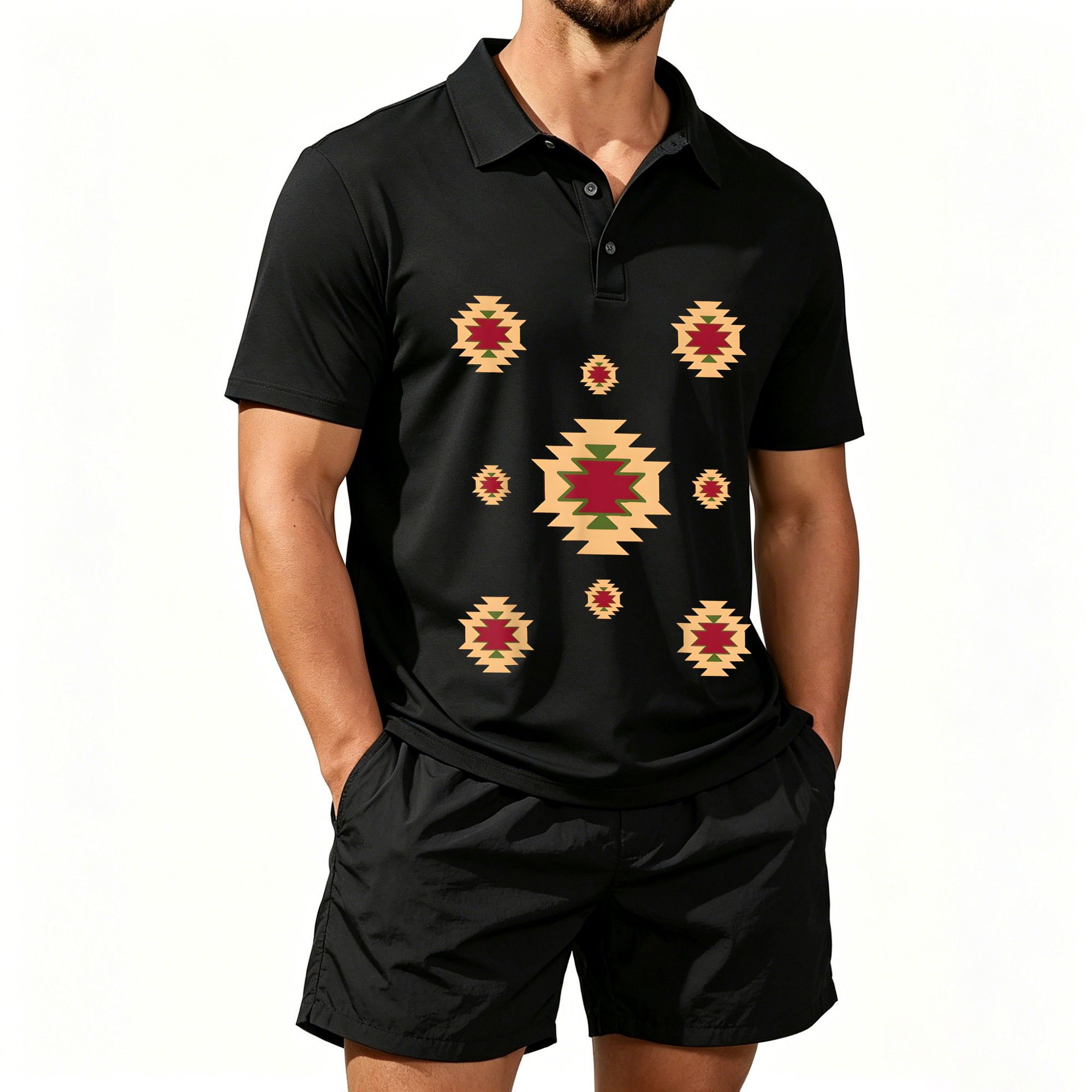 ชุดเสื้อโปโลแขนสั้นสำหรับผู้ชา - Men'S Ethnic & Formal Designer Wear Studio S บทวิจารณ์และราคา