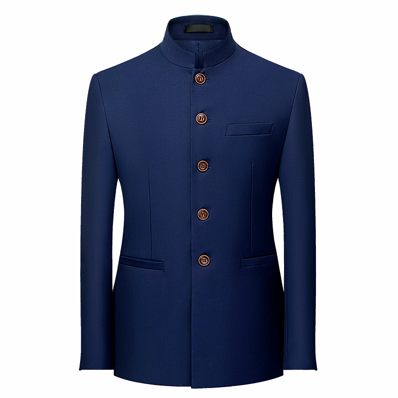 เสื้อสูทผู้ชายสไตล์จีน แขนยาว  - Men'S Style Formal Wear บทวิจารณ์และราคา