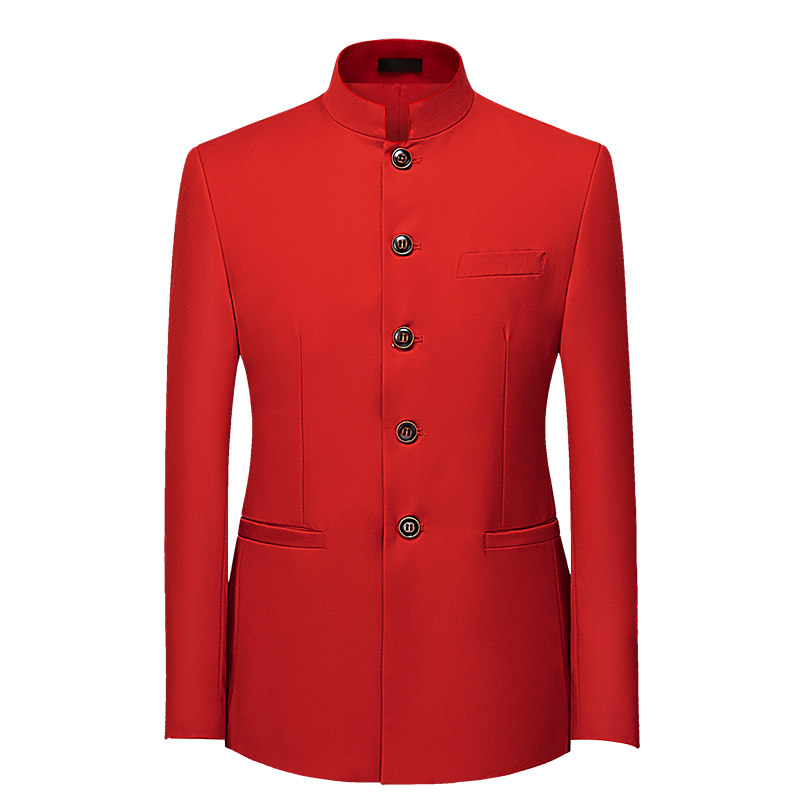 เสื้อสูทผู้ชายสไตล์จีน แขนยาว  - Men'S Style Formal Wear บทวิจารณ์และราคา