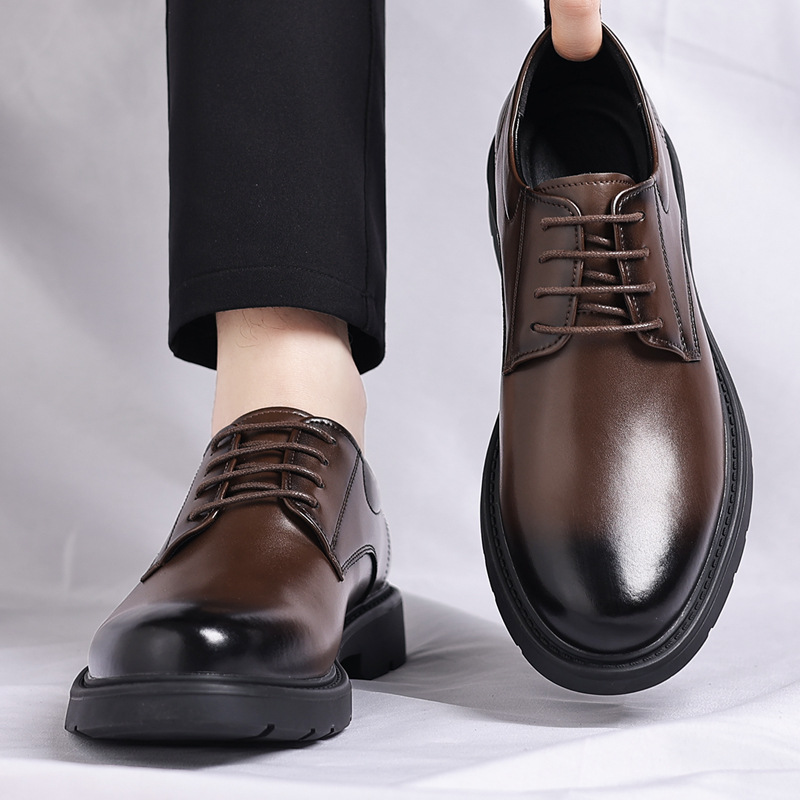 รองเท้าหนังผู้ชายสำหรับชุดทำงา - Men'S Formal Party Wear Shoes บทวิจารณ์และราคา