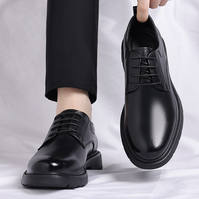 รองเท้าหนังผู้ชายสำหรับชุดทำงา - Men'S Formal Party Wear Shoes บทวิจารณ์และราคา