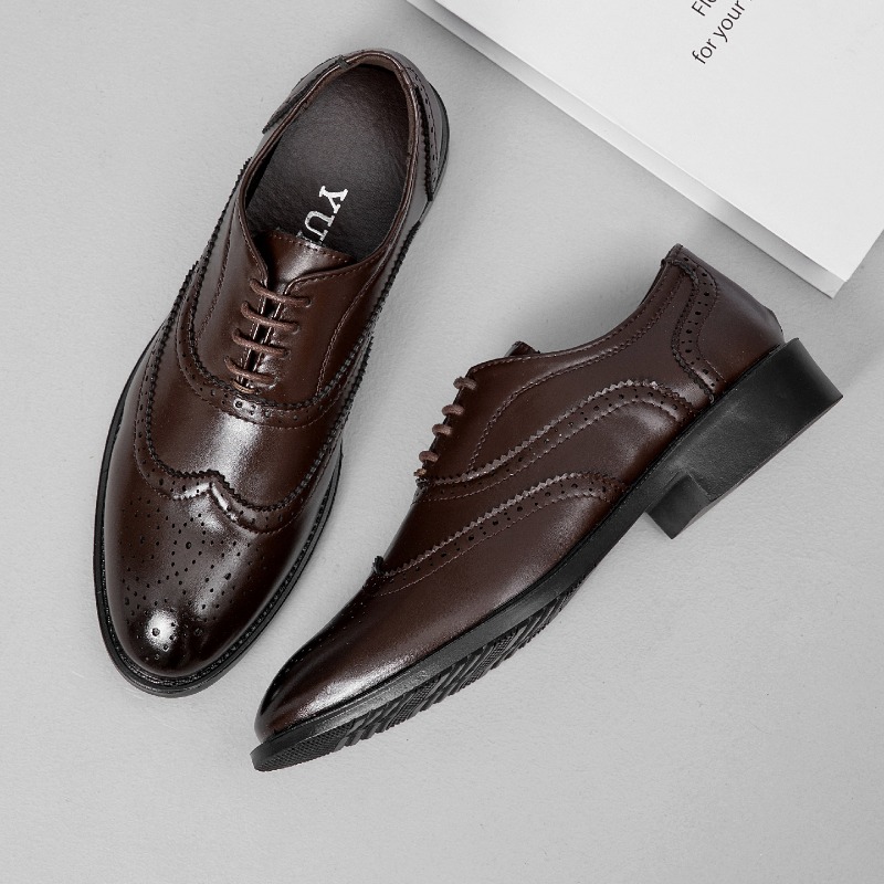 รองเท้าหนังทรงคลาสสิกสำหรับผู้ - Men'S Style Formal Wear บทวิจารณ์และราคา