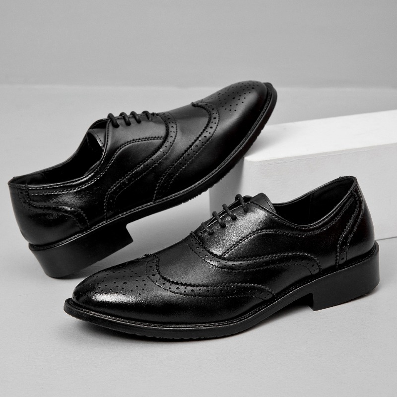 รองเท้าหนังทรงคลาสสิกสำหรับผู้ - Men'S Style Formal Wear บทวิจารณ์และราคา