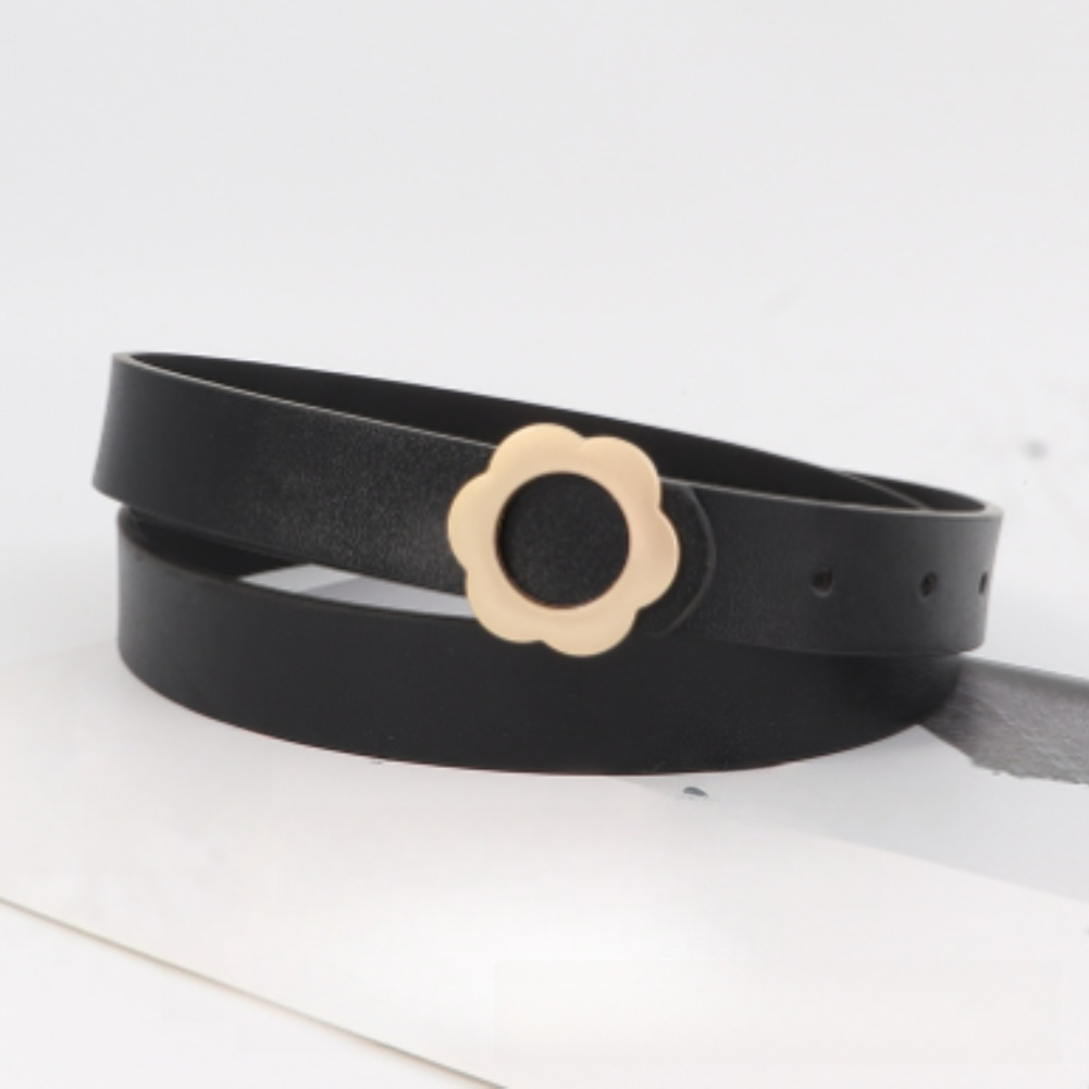เข็มขัดหนัง PU บางสำหรับผู้หญิ - Formal Belt Leather Thin บทวิจารณ์และราคา