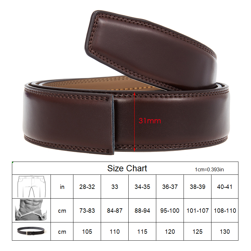 VATLTY อย่างเป็นทางการของแท้หน - Formal Belt Leather Thin บทวิจารณ์และราคา