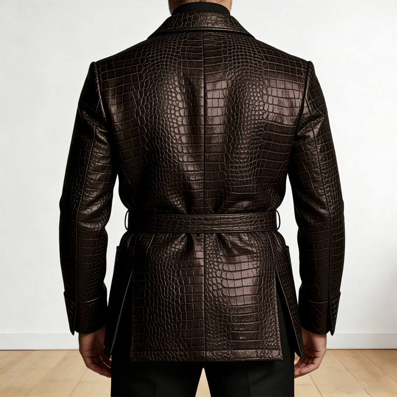    เสื้อเบลเซอร์หนังลายจระเข้ - Formal Men Party Wear Jacket บทวิจารณ์และราคา