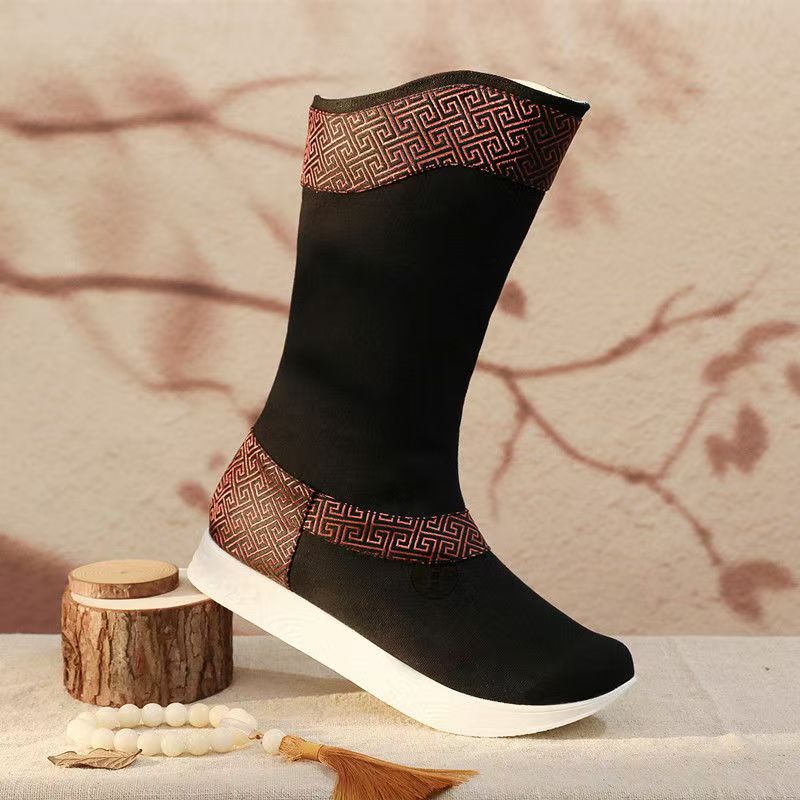รองเท้าบูทผู้ชายทรงสูงแบบสวม ส - Men'S Ethnic & Formal Designer Wear Studio S บทวิจารณ์และราคา