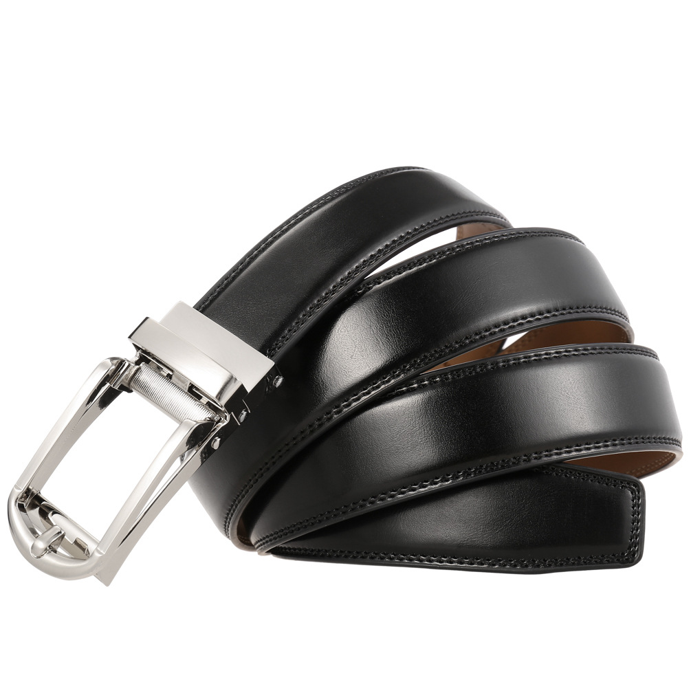 3-3.1 ซม.ความกว้าง Cowskin หนั - Formal Belt Leather Thin บทวิจารณ์และราคา
