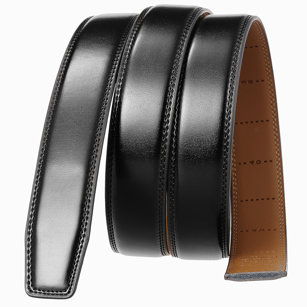 3-3.1 ซม.ความกว้าง Cowskin หนั - Formal Belt Leather Thin บทวิจารณ์และราคา