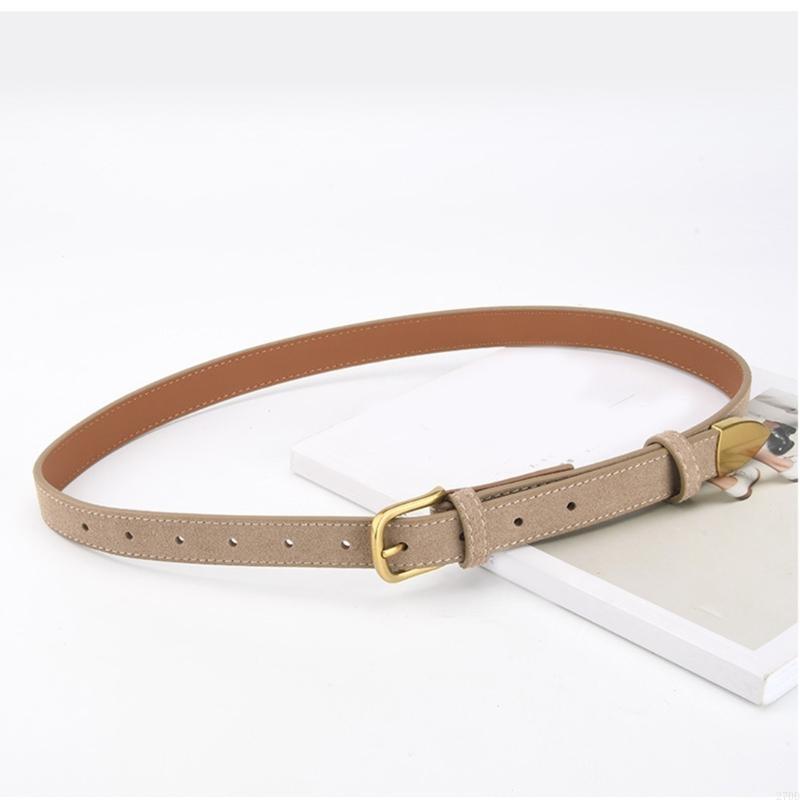 เข็มขัดหนังบางพร้อมหัวเข็มขัดเ - Formal Belt Leather Thin บทวิจารณ์และราคา