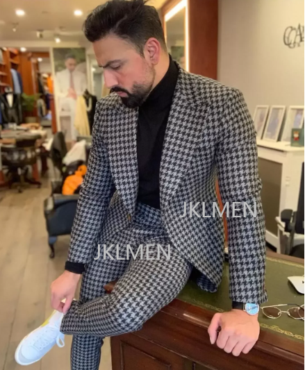 ผู้ชายชุดสูท2ชิ้นสำหรับงานแต่ง - Men Formal Wear Jacket บทวิจารณ์และราคา