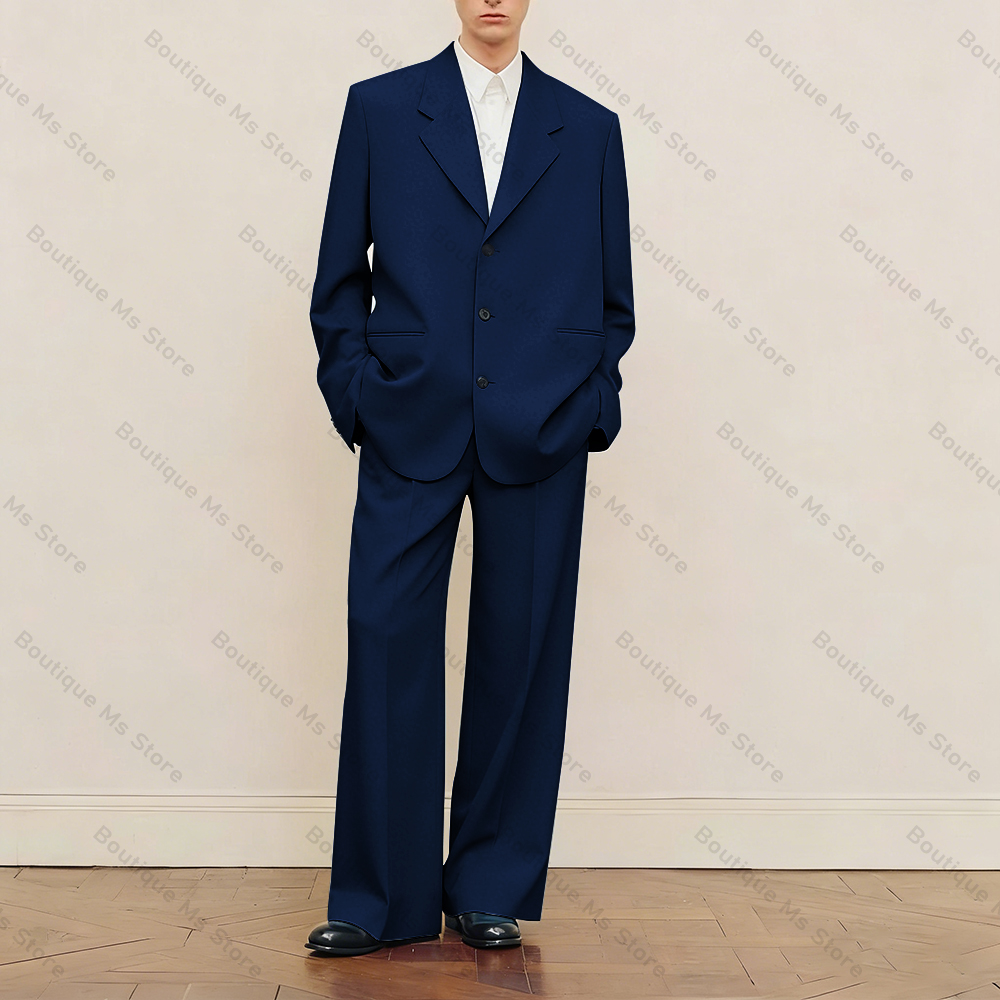 ชุดสูทผู้ชายสีดำทรงโอเวอร์ไซส์ - Men Formal Wear Jacket บทวิจารณ์และราคา