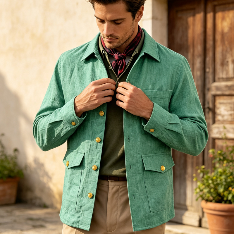 เสื้อแจ็คเก็ตผ้าลินินผู้ชายสไต - Men'S Style Formal Wear บทวิจารณ์และราคา
