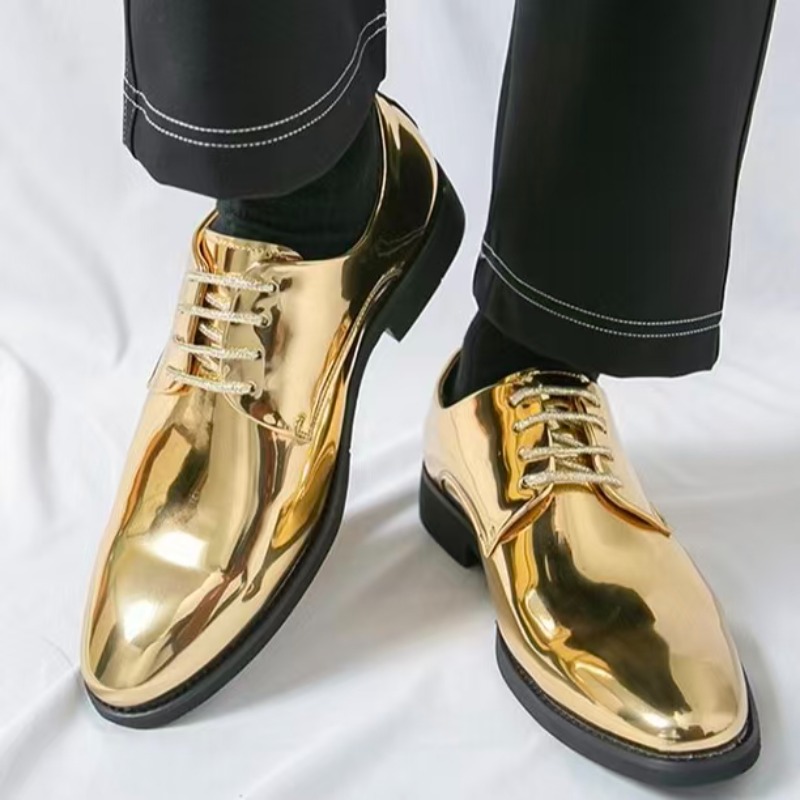 รองเท้าหนังทรงแหลมสำหรับผู้ชาย - Men'S Formal Party Wear Shoes บทวิจารณ์และราคา